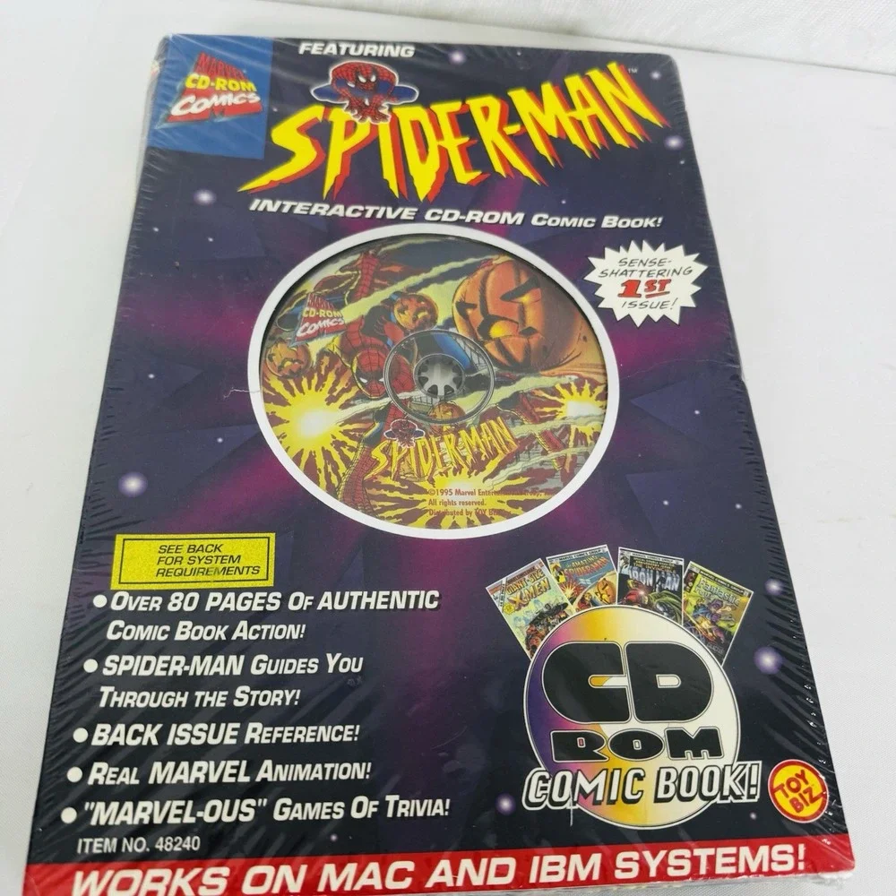 Spider-Man:‎ Interactive CD-ROM Comic Book (Windows/Mac, 1995)